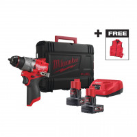 Промо-набор с акк. дрелью-шуруповертом Milwaukee M12 FPD2MC-602X