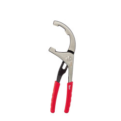 Зажимной ключ Milwaukee для снятия ПВХ /масляного фильтров PVC / OIL FILTER PLIERS
