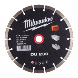 Алмазный диск Milwaukee DU 230